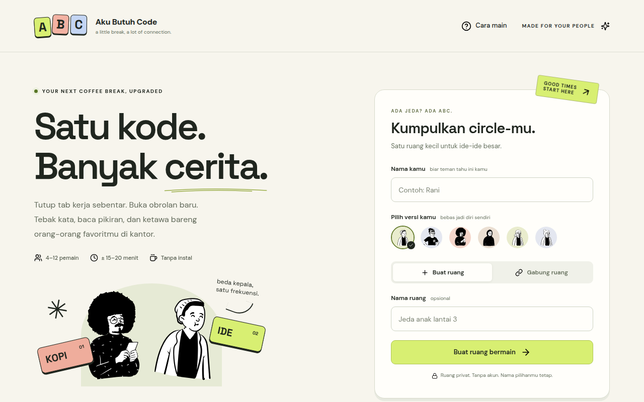 ABC — Aku Butuh Code